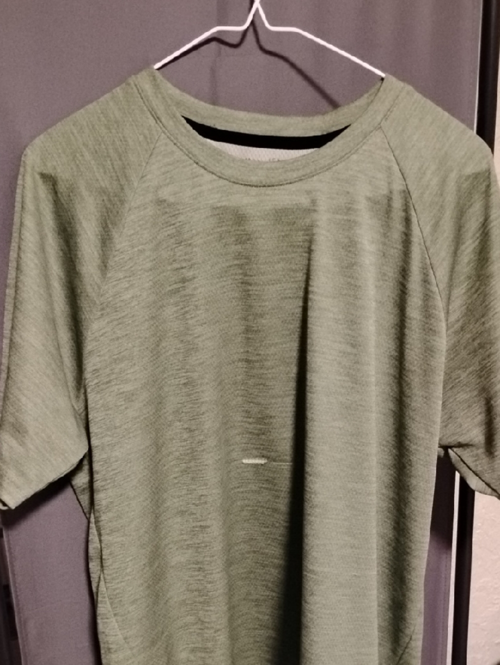 Balance Collection Olive Crew Neck Short Sleeve Shirt